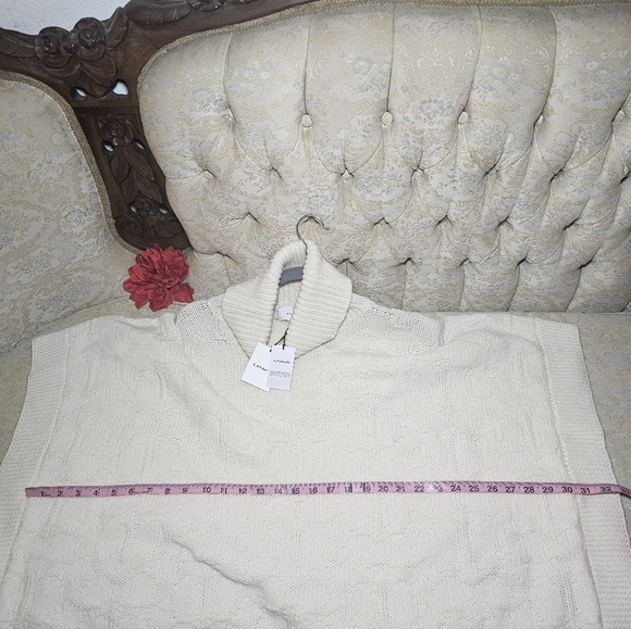 Coach Signature Wool Blend Poncho - Picture 6 of 8